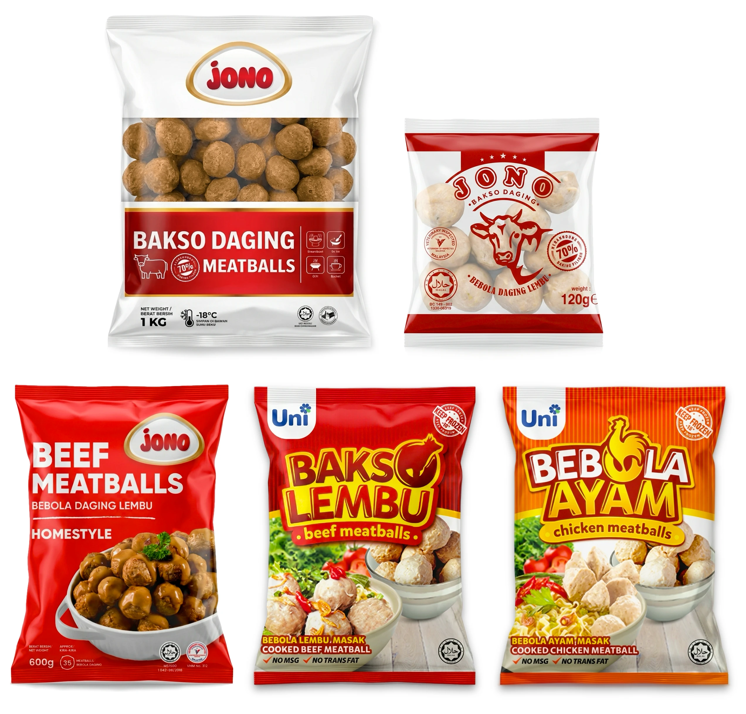 JONo Bakso Beef Meatballs